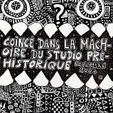 Coincé dans la mâchoire du studio préhistorique